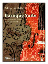 BAROQUE SUITE VIOLIN AND PIANO/ HARPSICHORD cover